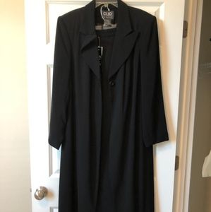 Two piece Black Pant Suit